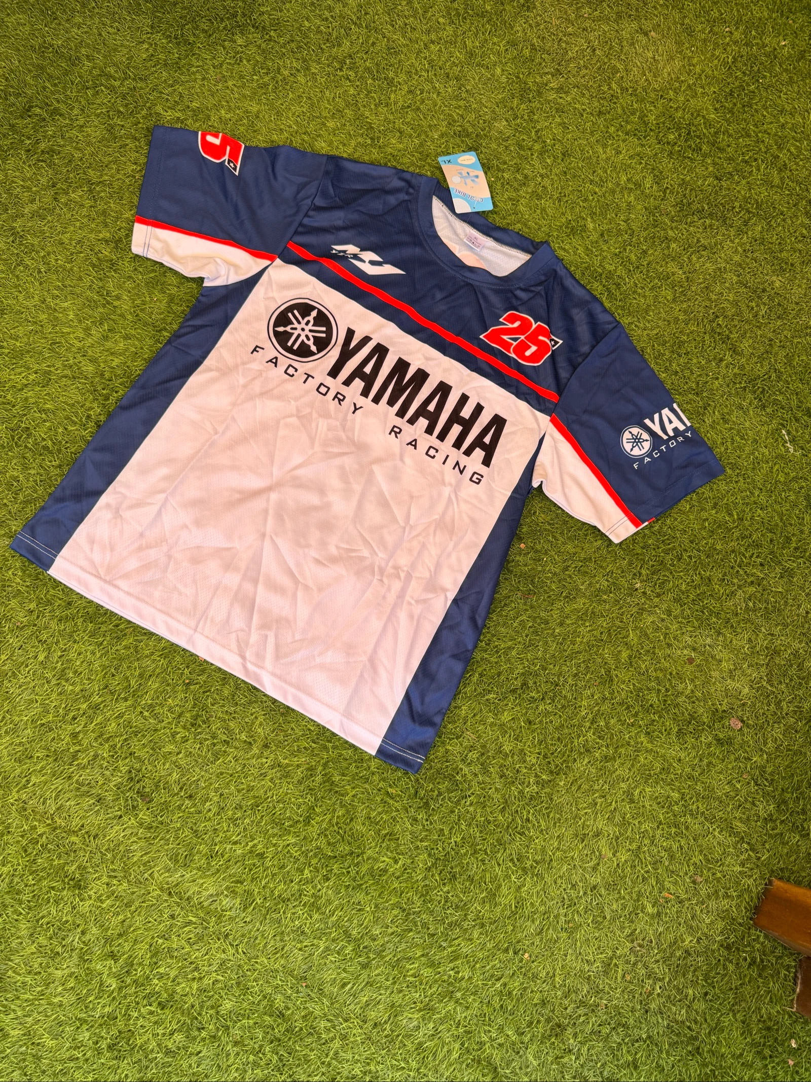 Maillot Yamaha Factory Racing #25 – T-shirt Performance Motocross – photo 2